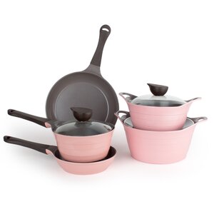 Eela 8 Piece Non-Stick Cookware Set