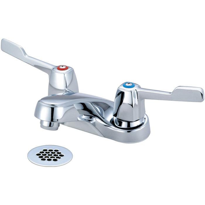 Olympia Faucets Centerset Standard Bathroom Faucet With Drain