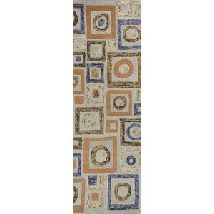 Roosendaal Cityscape Blue Area Rug