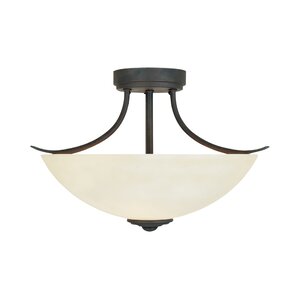 Amee 2-Light Semi Flush Mount