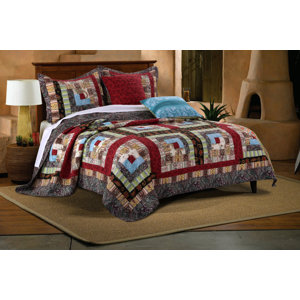 Colorado Lodge Bonus Reversible Quilt Set