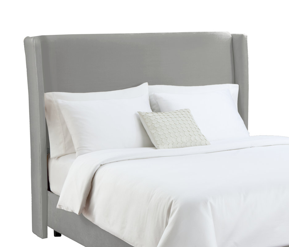 Skyline Furniture Wingback Upholstered Panel Bed & Reviews Wayfair