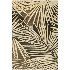 Martha Stewart Coconut/Brown Area Rug