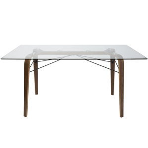 Armour Square Mid-Century Modern Dining Table by..