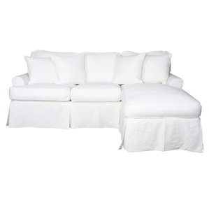 Coral Gables T-Cushion Sofa Slipcover ..