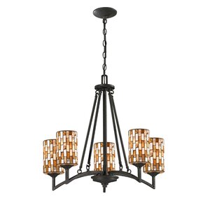 Myriad 5-Light Shaded Chandelier