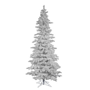 12 Foot Slim Christmas Trees You Ll Love Wayfair 12 White Spruce Trees Artificial Christmas Tree With Stand