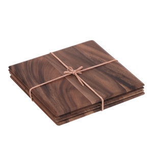 Placemats Table Mats Place Mat Sets You Ll Love Wayfair Co Uk Tuscany Square Table Mat With Leather Tie Set Of 4