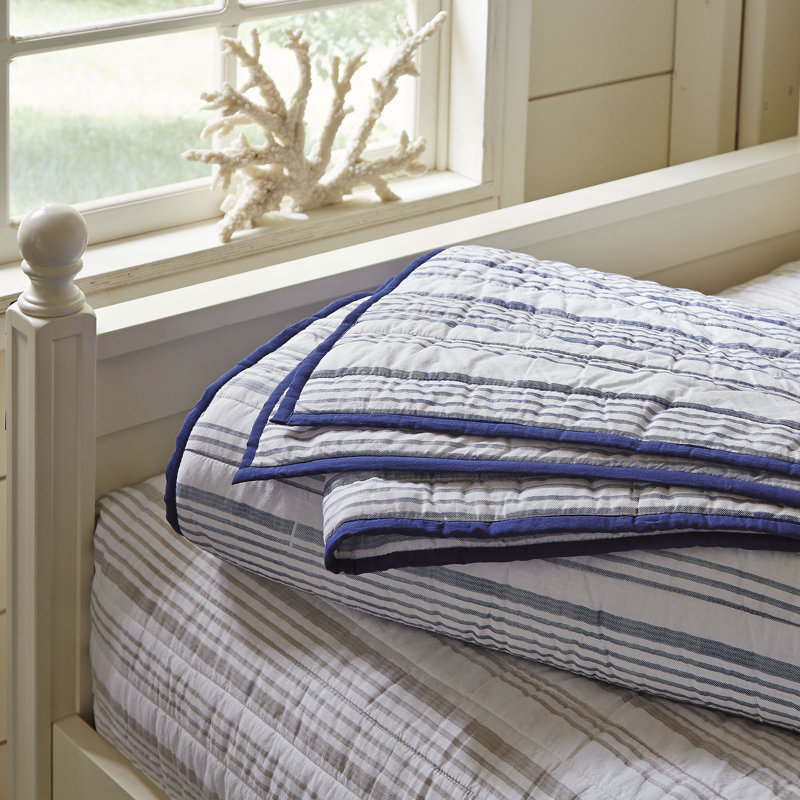 Birch Lane™ Dillon Striped Quilt & Reviews Wayfair