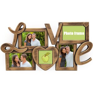 5 Opening Plastic Picture Frame