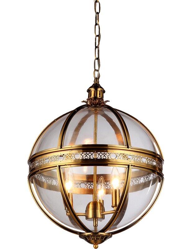 3-Light Globe Pendant & Reviews | Joss & Main