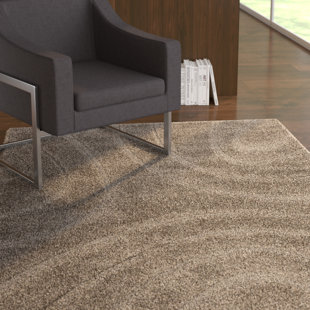 Latex Back Rugs Wayfair Clinton Brown Area Rug