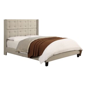 Chica Upholstered Panel Bed