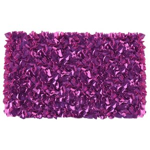 Handmade Plum Area Rug