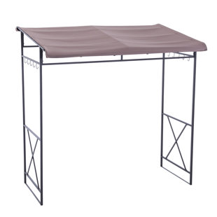 Barbecue Gazebo Wayfair Lynne 7 Ft W X 5 D Metal Grill Gazebo