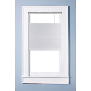 Top Down Roman Shades Wayfair Top Down Bottom Up Semi Sheer White Cellular Shade