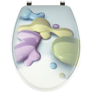 WC-Sitz Blobs Rund von Sanwood