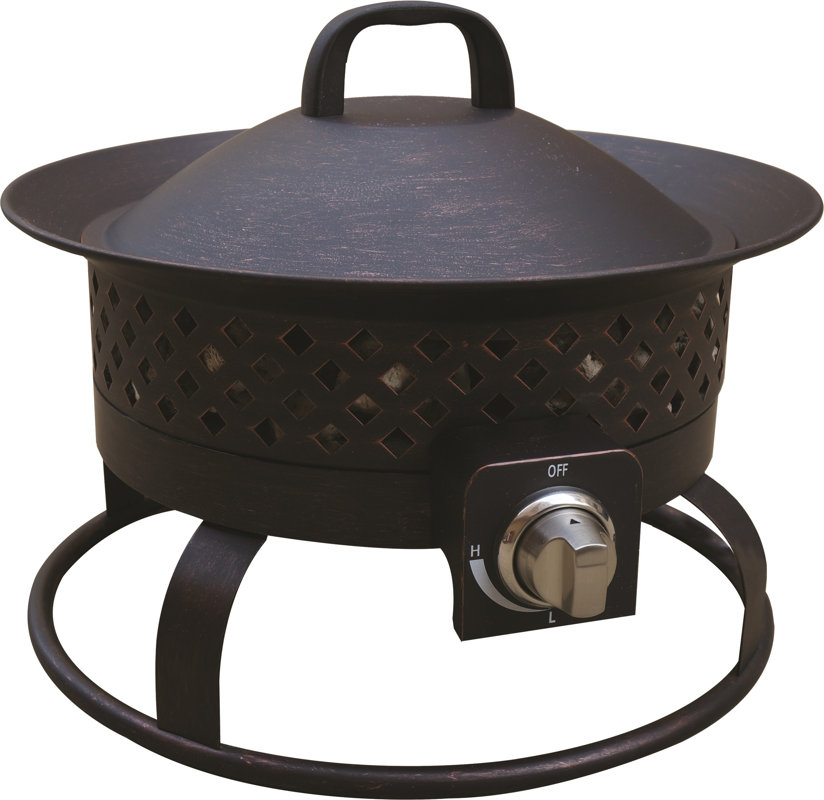 Bond Aurora Steel Propane Fire Pit & Reviews Wayfair.ca