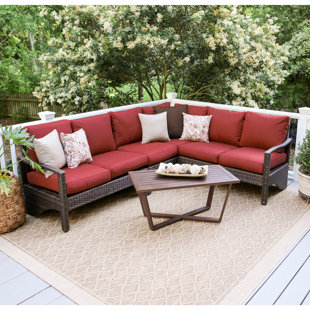 Sunbrella Fabric Included Outdoor Sofa Sets Joss Main Quickview