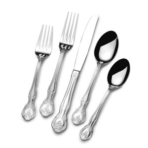 Napoleon Bead 65 Piece Flatware Set