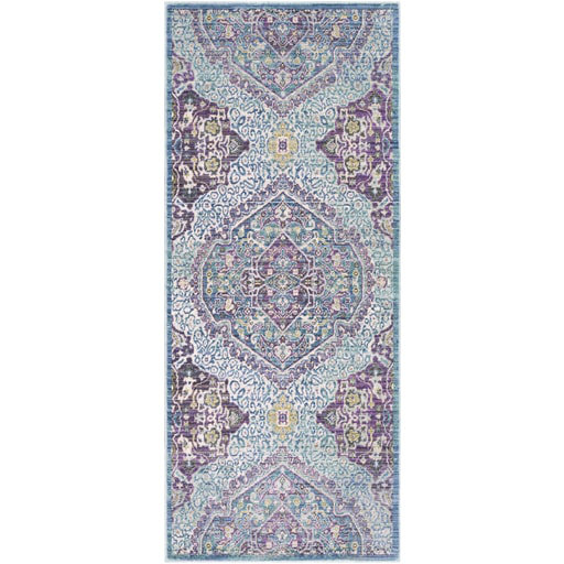 Fields Purple / Blue Area Rug & Reviews Birch Lane
