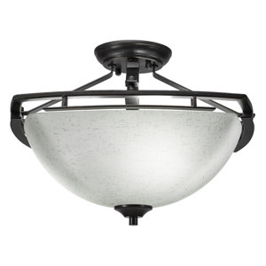 Mindi 3-Light Semi Flush Mount