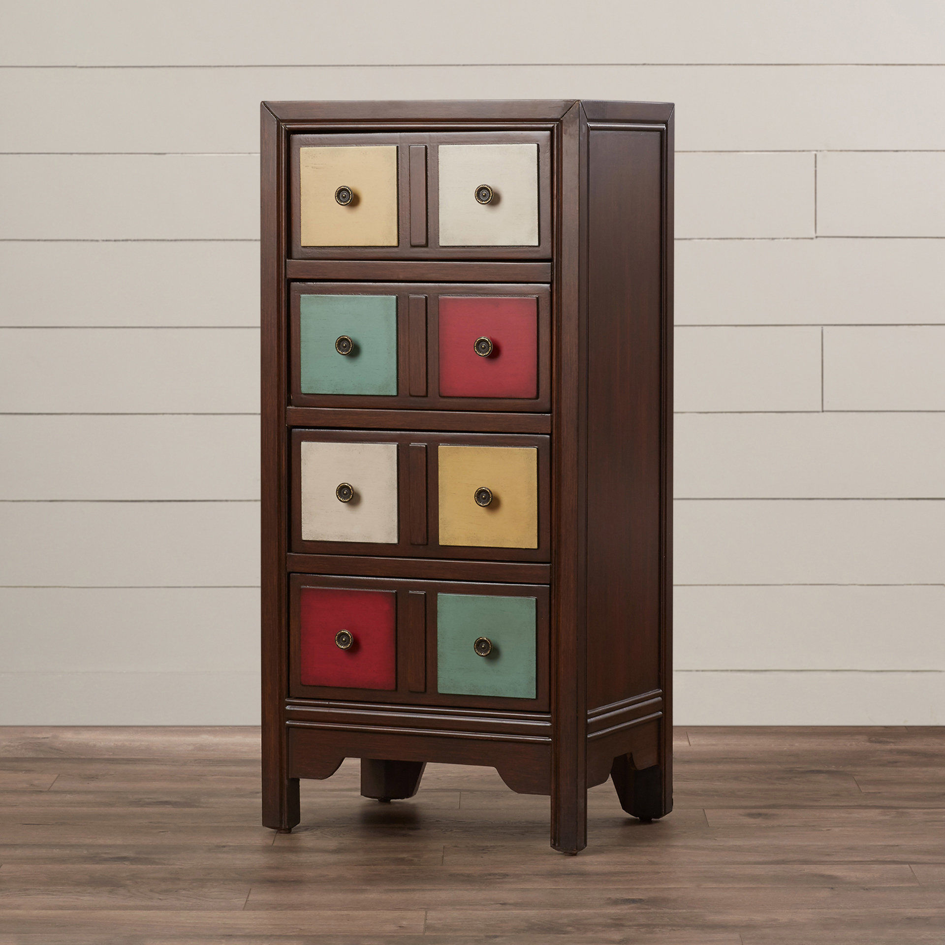 Bungalow Rose Stonington 4 Drawer Accent Chest Reviews Wayfair
