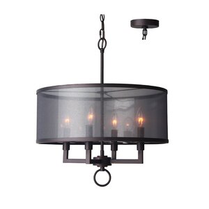 Jamison 4-Light Drum Chandelier