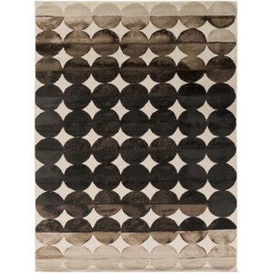 Bellevue Charcoal/Beige Area Rug