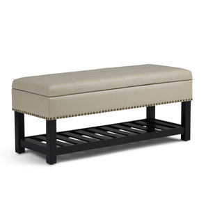 Radley Leather Storage Bench by Simpli..