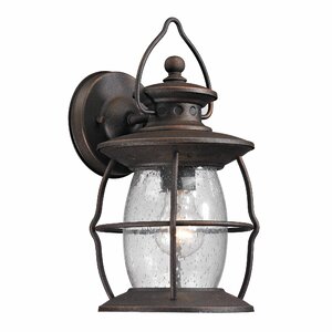 Village Lantern 1-Light Outdoor Wall Lantern