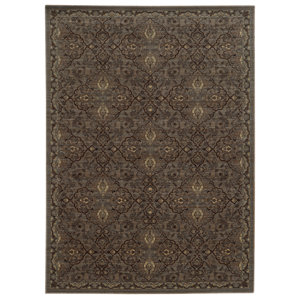 Tommy Bahama Vintage Brown / Blue Oriental Rug