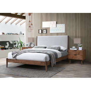 Modern Contemporary Bedroom Sets Allmodern Collette Queen Platform 3 Piece Bedroom Set
