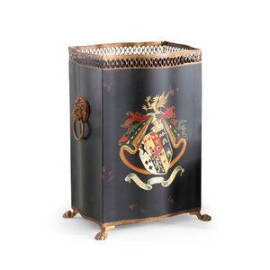 Coat/Arms Waste Basket