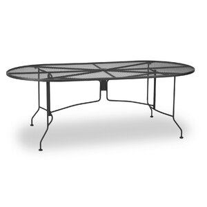 Oval Mesh Dining Table