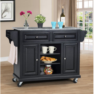 Kitchen Island Granite granite kitchen islands & carts you'll love | wayfair Kitchen Island Granite granite kitchen islands & carts you'll love | wayfair