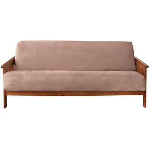 Soft Suede Box Cushion Futon Slipcover