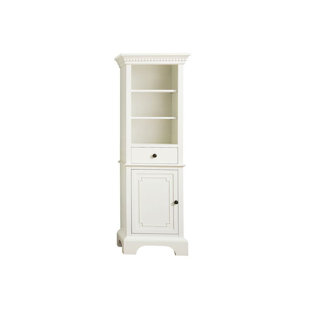 Antique White Linen Cabinet Wayfair Ruthann 22 W X 65 H Linen Tower