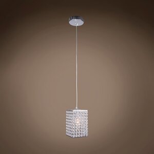 Alexa 1-Light 60W LED Crystal Pendant