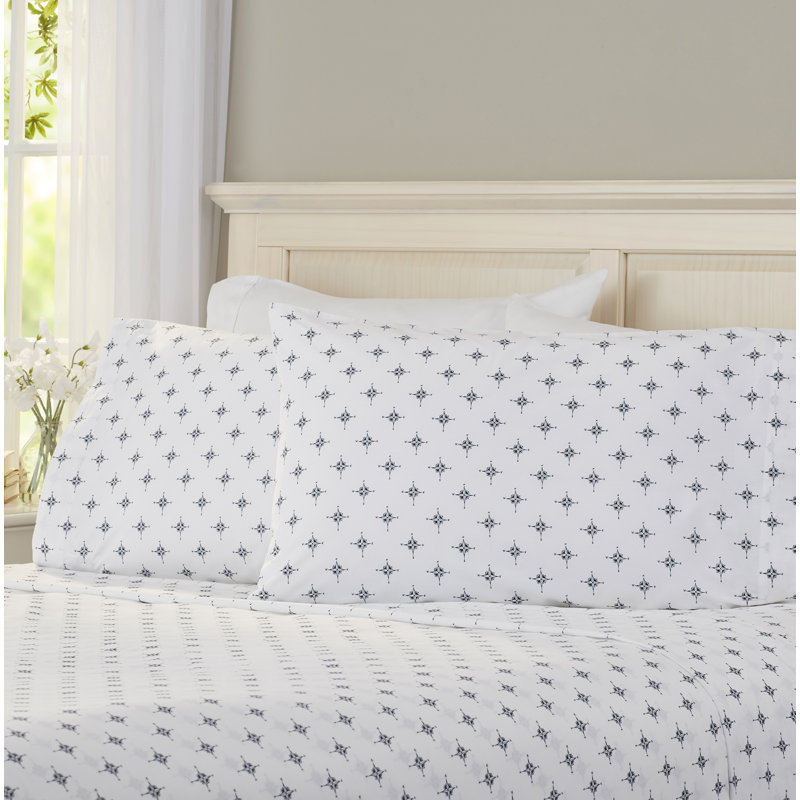 Beachcrest Home Serena 200 Thread Count Percale Sheet Set Reviews Beachcrest Home Serena 200 Thread Count Percale Sheet Set Reviews Wayfair