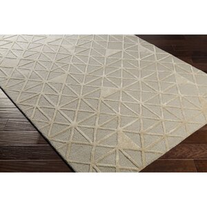 Blandon Hand-Tufted Gray/Neutral Area Rug