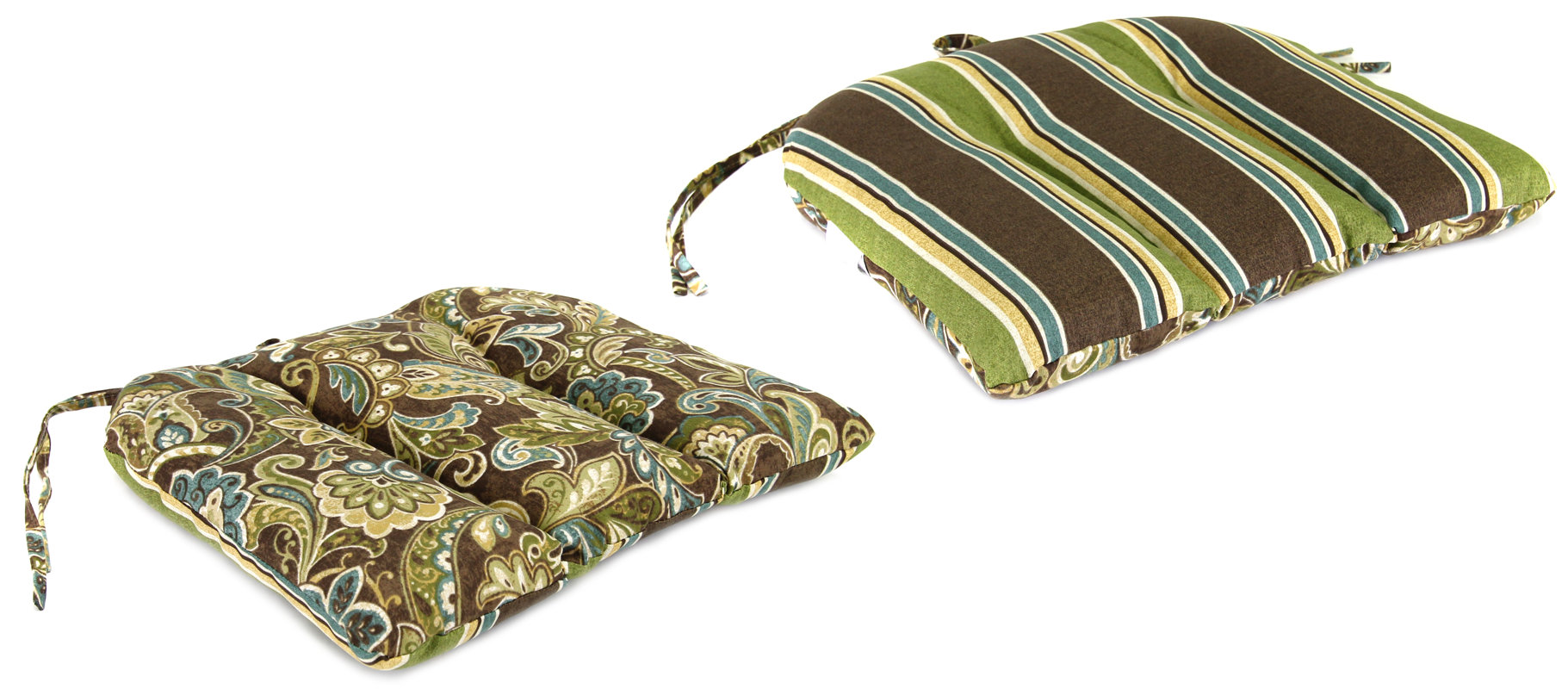 Jordan Manufacturing Wrought Iron Outdoor Dining Chair Cushion