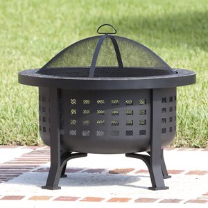 Alpina Steel Wood Burning Fire Pit