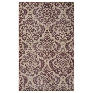 Datca Hand-Knotted Beige/Gray Area Rug