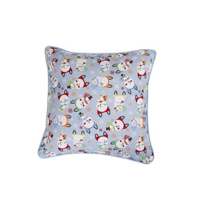 Snowman Holiday Pillow Protector by Affluence Home Fashions