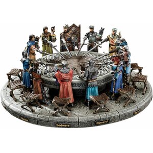 King Arthur and Round Table Figurine