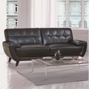 80 In Leather Sofa Wayfair Quickview