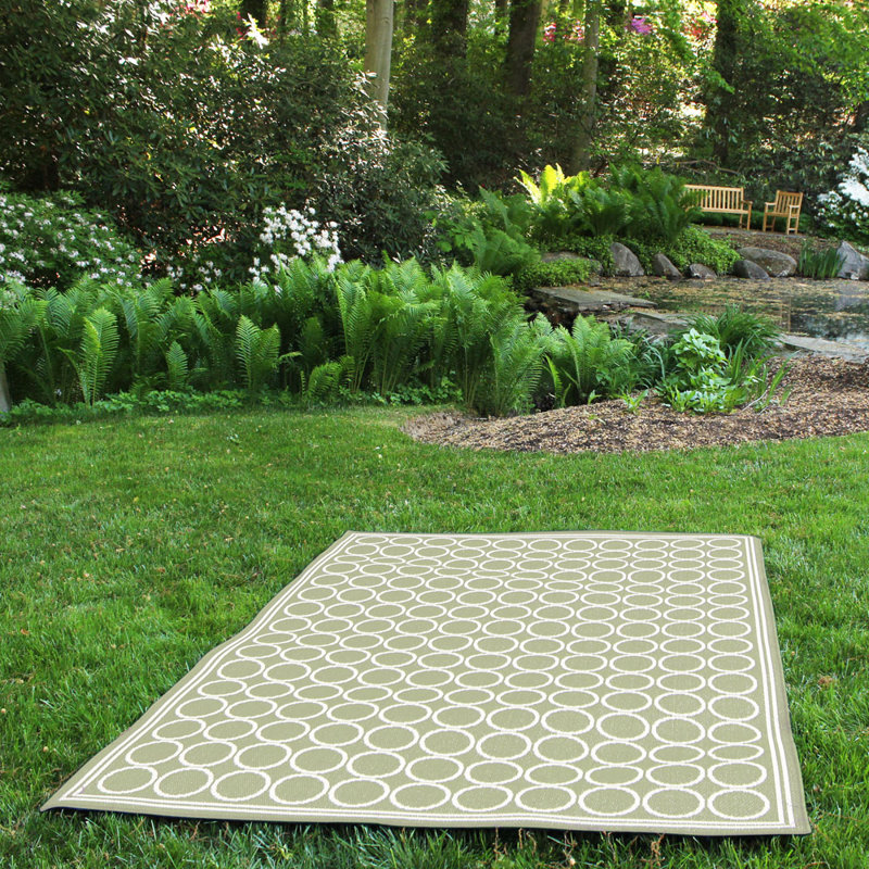 BudgeIndustries Shelbourne Sage Green Indoor/Outdoor Area Rug & Reviews