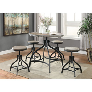 Wrought Iron Dining Room Sets Wayfair Solange 4 Piece Dining Set