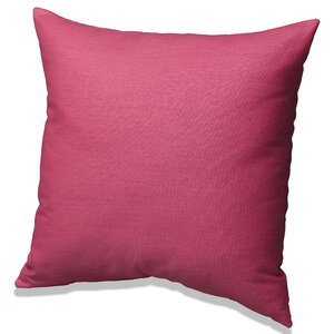 Solid Cotton Throw Pillow